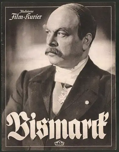 Filmprogramm IFK Nr. 3149, Bismarck, Paul Hartmann, Friedrich Kayssler, Werner Hinz, Regie: Wolfgang Liebeneiner