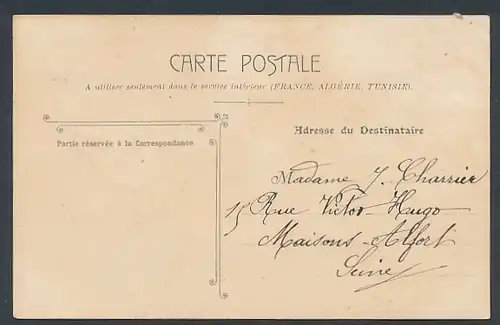 Oblaten-AK Vogel fliegt mit Blumenstrauss davon