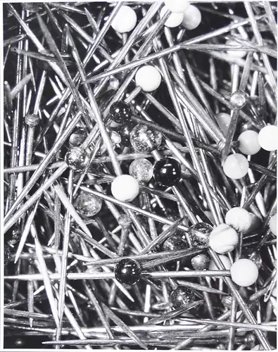 Fotografie Albert Renger-Patzsch, Industrie-Produkt Nadeln, Neue Sachlichkeit, Grossformat 52 x 42cm