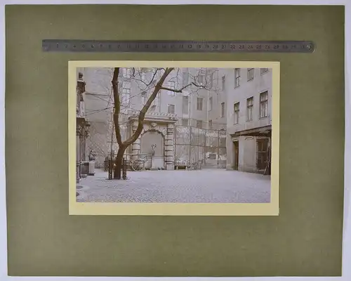 15 Fotografien F. Albert Schwartz, Berlin, Ansicht Berlin, Bankhaus Fetschow & Sohn, Klosterstrasse 87, 48 x 41cm