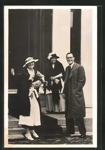 AK Den Haag, Prinzessin Juliana & Prinz Benno von den Niederlanden 1936