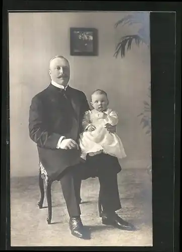 AK Prinz Hendrik von den Niederlanden mit Tochter