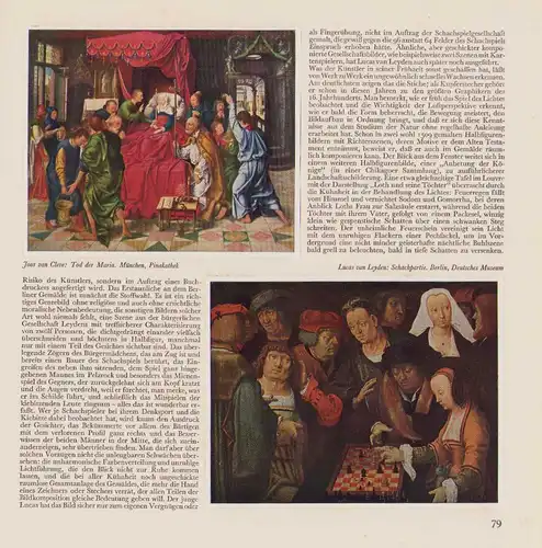 Sammelalbum 100 Bilder, Die Malerei der Renaissance