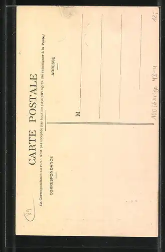 AK St. Valérien, 100. jähriger Jean-Charles-Boullé sitzt am Tisch