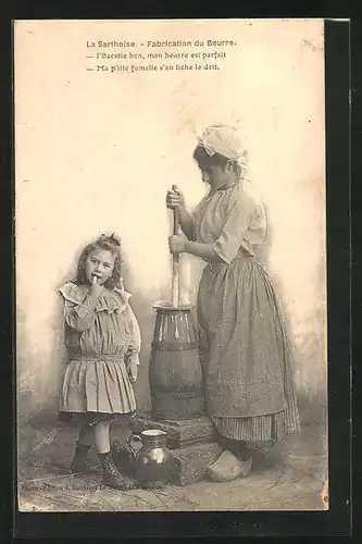 AK La Sarthoise, Fabrication du Beurre, Pays de la Loire