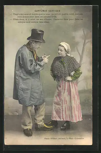 AK Costumes Sarthois, Pays de la Loire