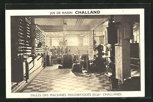 AK Challand, Jus de Raisin, Salles des Machines Frigorifiques, Wein