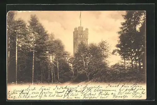 AK Hameln, Blick auf den Klütturm