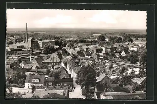 AK Bad Segeberg, Stadtansicht aus der Vogelperspektive