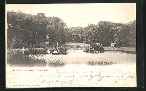 AK Dobrock, Parkanlage mit See