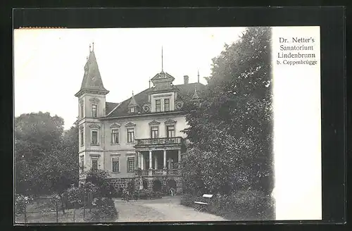 AK Coppenbrügge, Dr. Netter`s Sanatorium Lindenbrunn