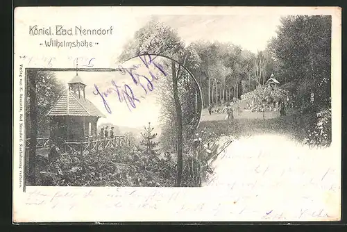 AK Bad Nenndorf, Hütte auf der Wilhelmshöhe