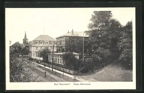 AK Bad Nenndorf, Hotel Haus Hannover