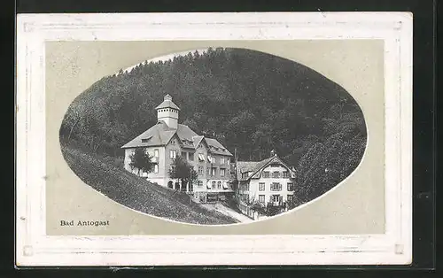 AK Bad Antogast, Gasthaus vor dem Walde