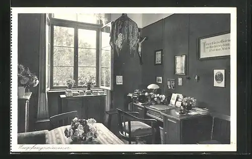 AK Neuendettelsau, Mädchenlyzeum und Höhere Mädchenschule der Diakonissenanstalt, Empfangszimmer
