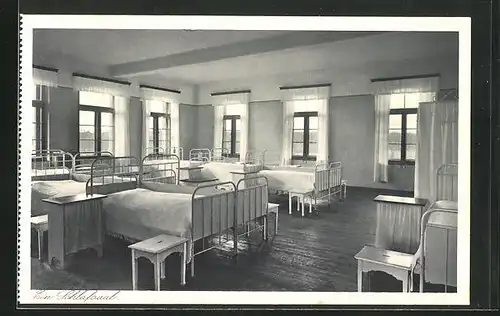 AK Neuendettelsau, Mädchenlyzeum und Höhere Mädchenschule der Diakonissenanstalt, Ein Schlafsaal