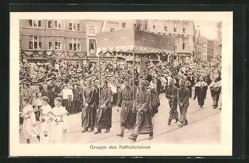 AK Lübeck, 700 Jahr Feier, Gruppe des Katholizismus