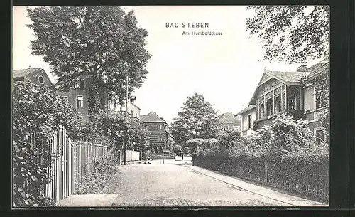 AK Bad Steben, Am Humboldthaus