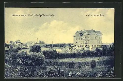AK Mohrkirch-Osterholz, Parkanlage vor der Volks-Hochscule