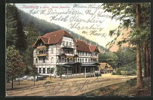 AK Ilsenburg / Harz, Hotel Ilsestein