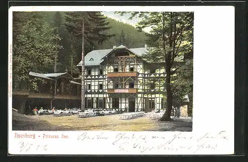 AK Ilsenburg i. Harz, Gasthaus Prinzess Ilse