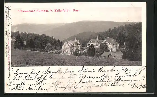 AK Zellerfeld i. Harz, Johanneser Kurhaus