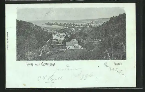 AK Göttingen, Bremke, Ortsansicht