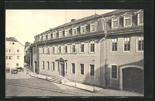AK Weimar, Goethehaus, Aussenansicht