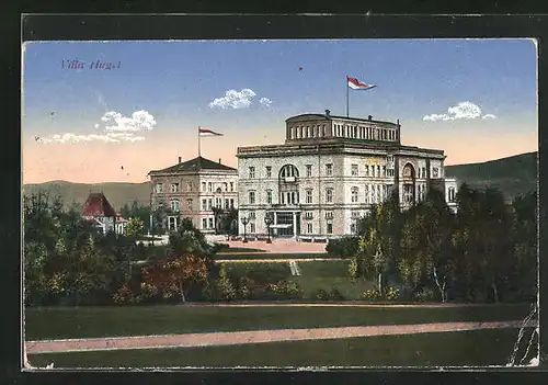 AK Essen / Ruhr, Villa Hügel