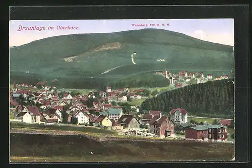 AK Braunlage / Oberharz, Ortspanorama