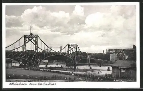 AK Wilhelmshaven, Kaiser-Wilhelm-Brücke
