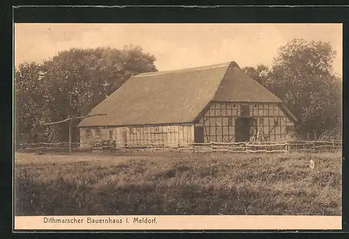 AK Meldorf, Dithmarscher Bauernhaus
