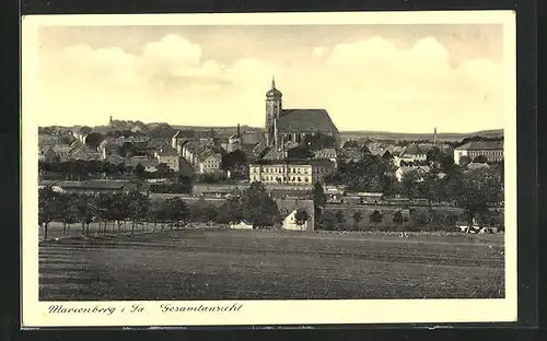 AK Marienberg i. Sa., Gesamtansicht