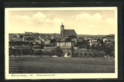 AK Marienberg i. Sa., Gesamtansicht