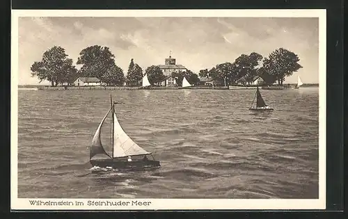 AK Steinhude am Meer, Wilhelmstein