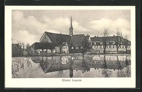 AK Loccum, Blick zum Kloster