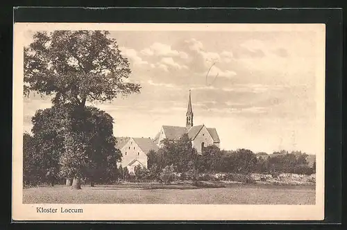 AK Loccum, Blick zum Kloster