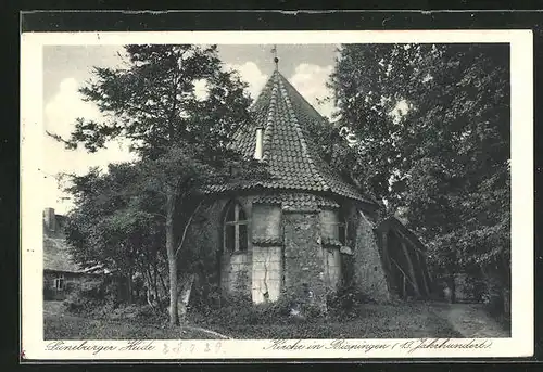 AK Bispingen / Lüneburger Heide, Alte Kirche
