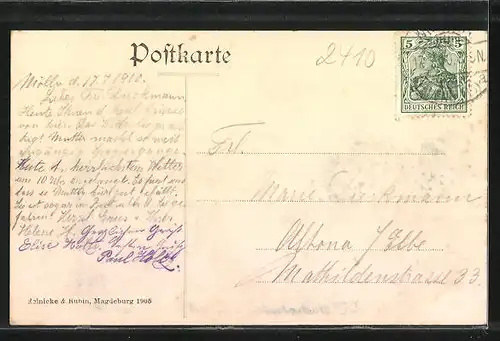 AK Mölln i. L., Partie am Drüsensee