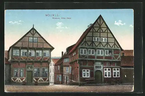 AK Mölln i. L., Museum und altes Haus