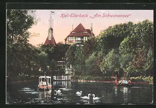 AK Kiel-Ellerbeck, Idylle am Schwanensee