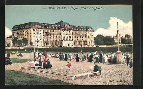 AK Deauville, Royal Hotel et le Jardin