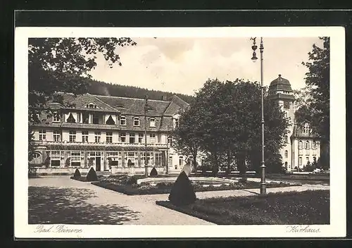 AK Bad Reinerz, Blick zum Kurhaus