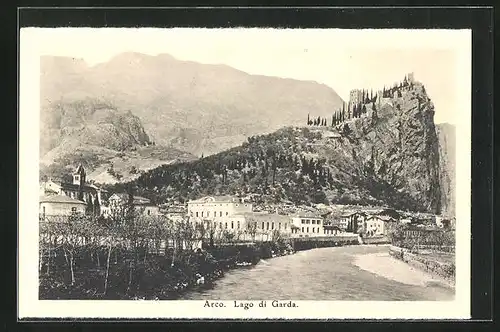 AK Arco, Ortspartie am Lago di Garda
