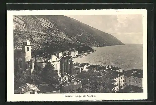 AK Torbole, Ortspartie am Lago di Garda