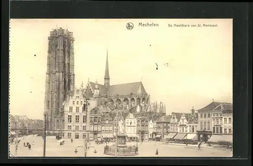 AK Mechelen, de Hoofdkerk van St. Rombaut