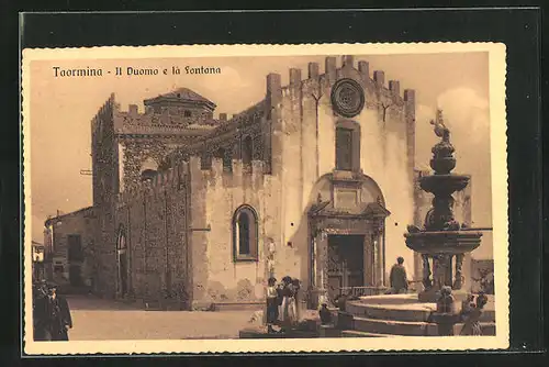 AK Taormina, Il Duomo e la Fontana