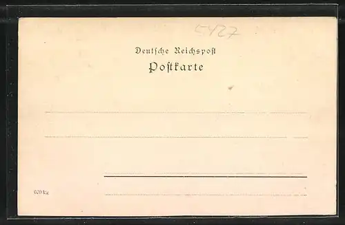 AK Ems, Ortsansicht aus der Vogelschau