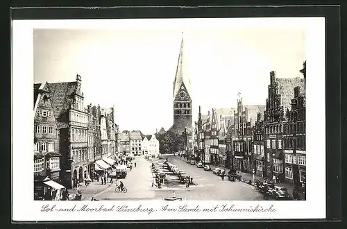 AK Lüneburg, Am Sande mit Johanniskirche