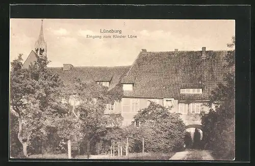 AK Lüneburg, Eingang zum Kloster Lüne